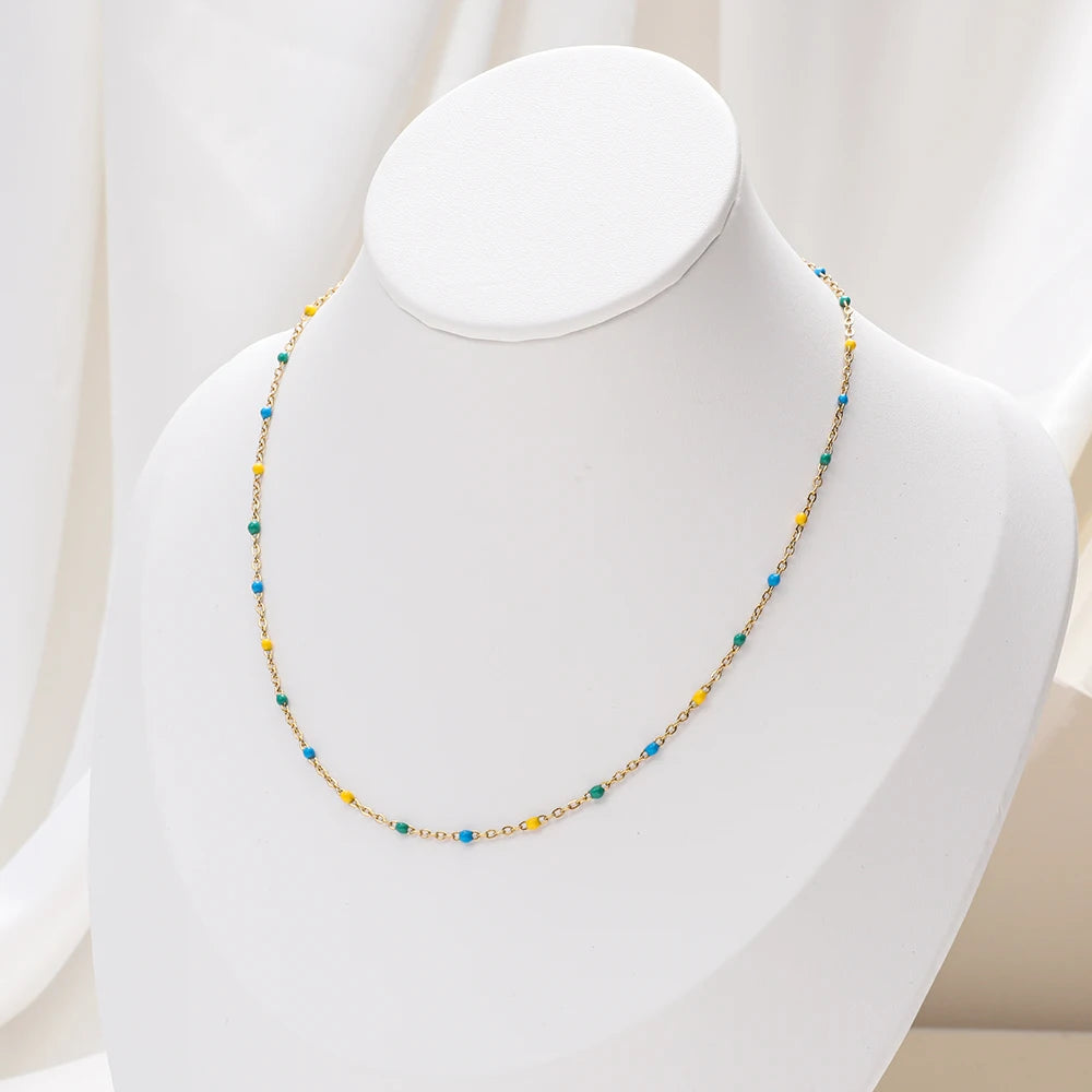 Bohemian Geometric Necklace