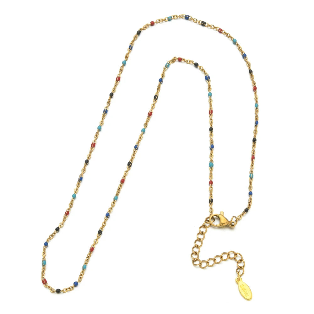 Bohemian Geometric Necklace