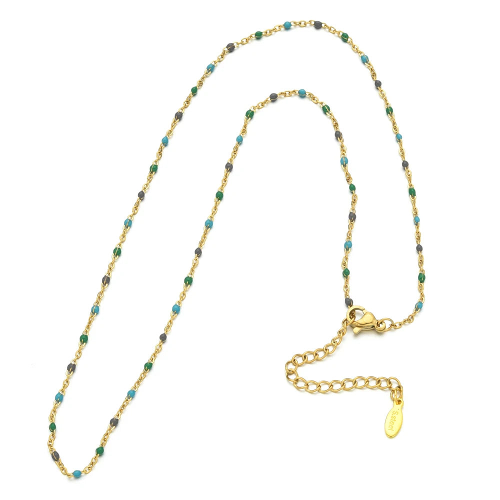 Bohemian Geometric Necklace