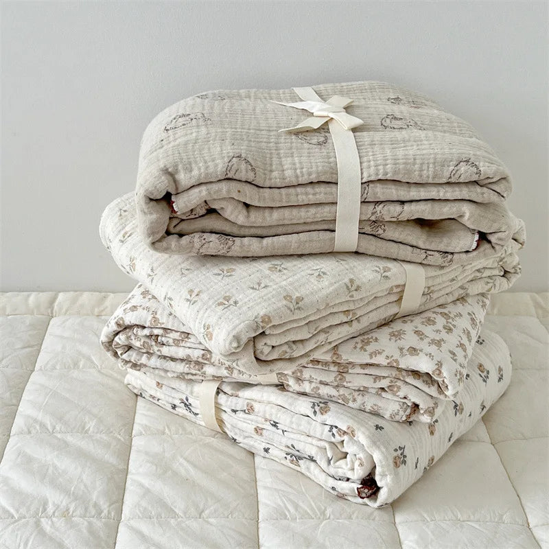 100% Cotton Gauze Baby Blanket