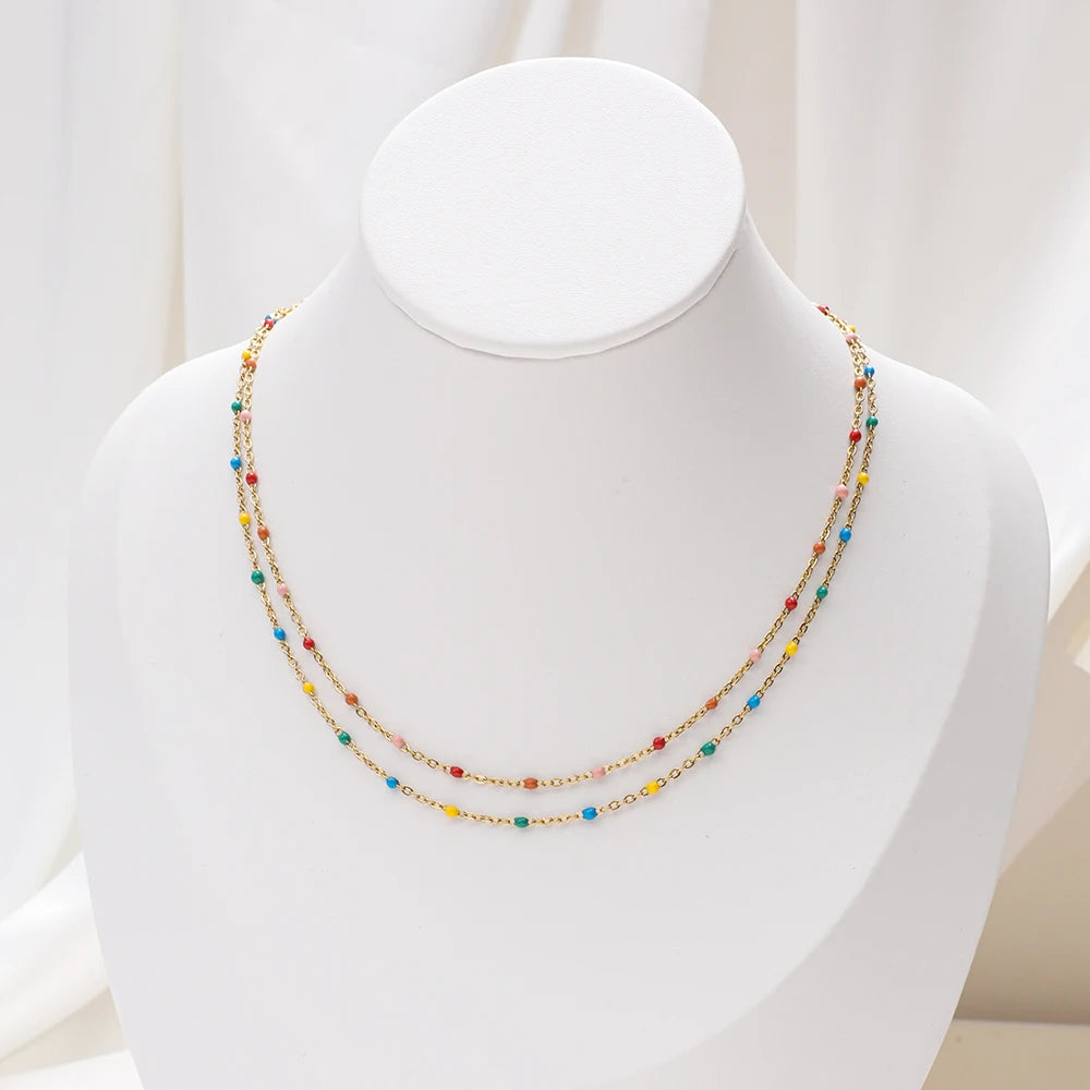 Bohemian Geometric Necklace