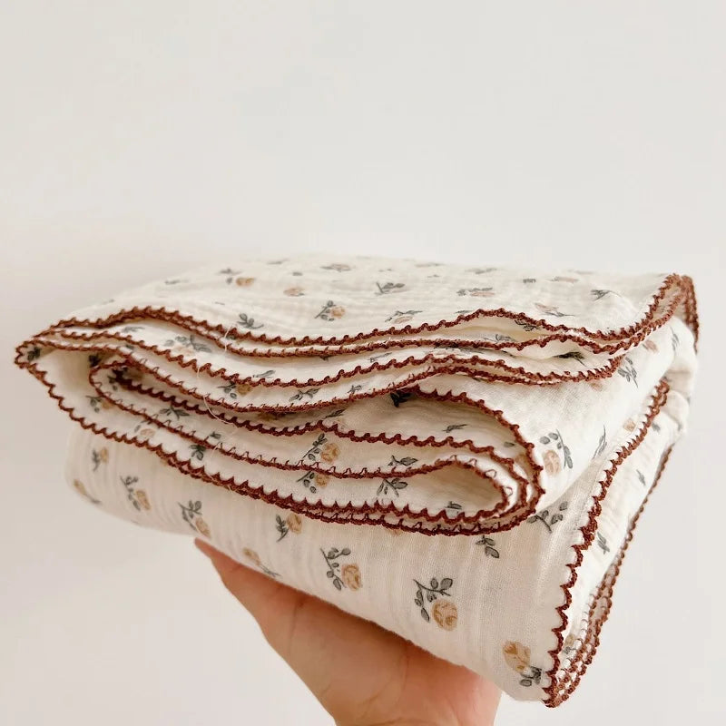 100% Cotton Gauze Baby Blanket