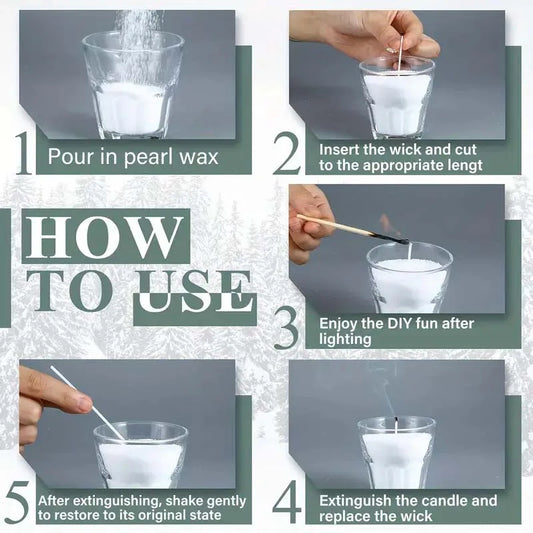 Pearl Candle Wax Kit
