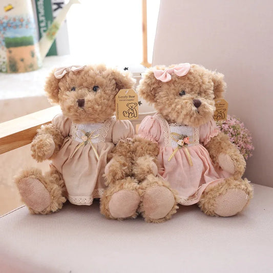 Teddy Bear Plush Set