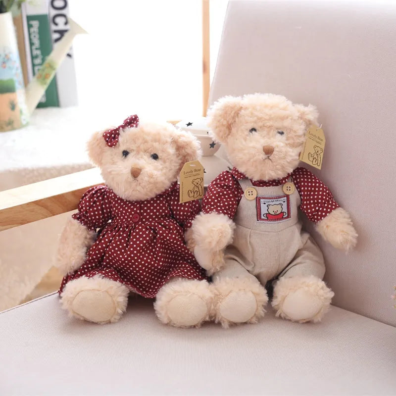 Teddy Bear Plush Set