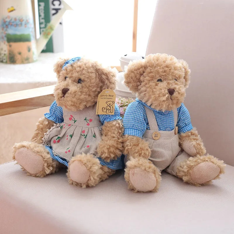 Teddy Bear Plush Set