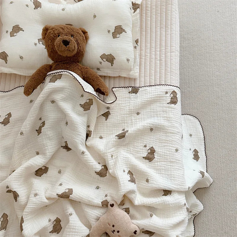 100% Cotton Gauze Baby Blanket