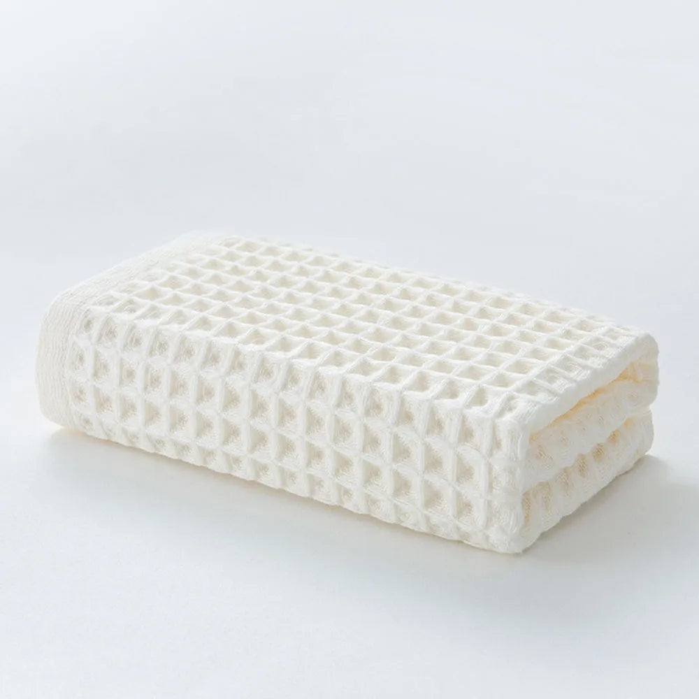 Pure Cotton Waffle Weave Towel