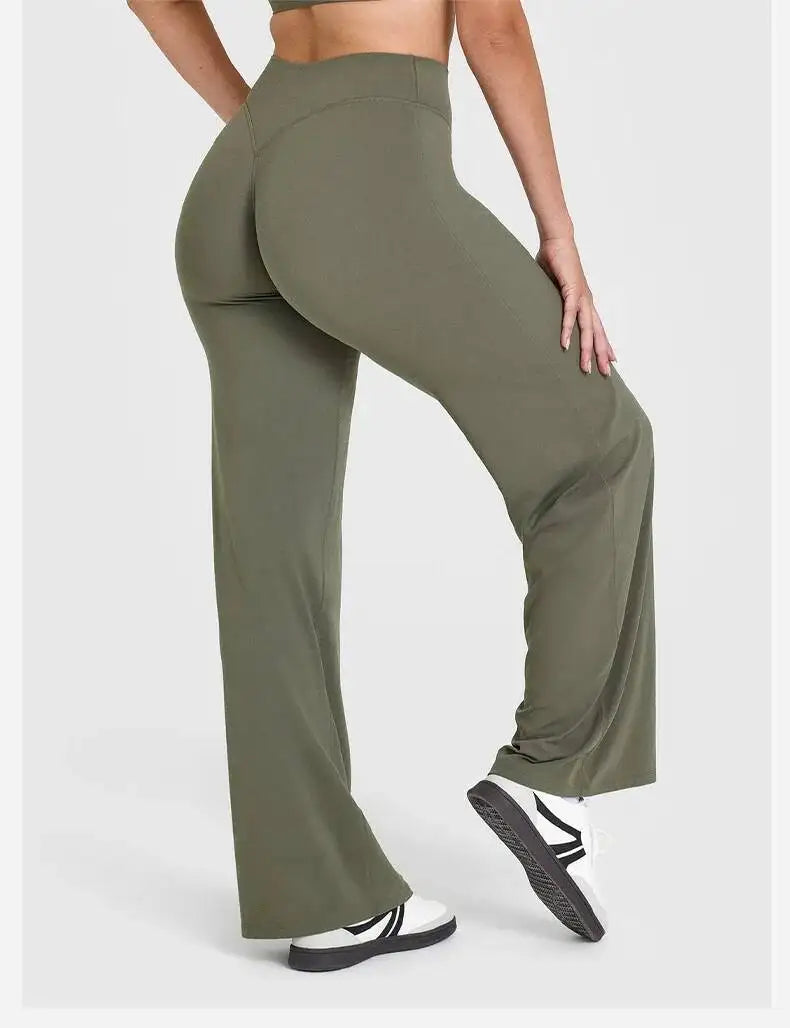 Soft Wide-Leg Yoga Pants