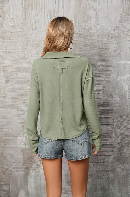 Patchwork Cotton Sweatshirt