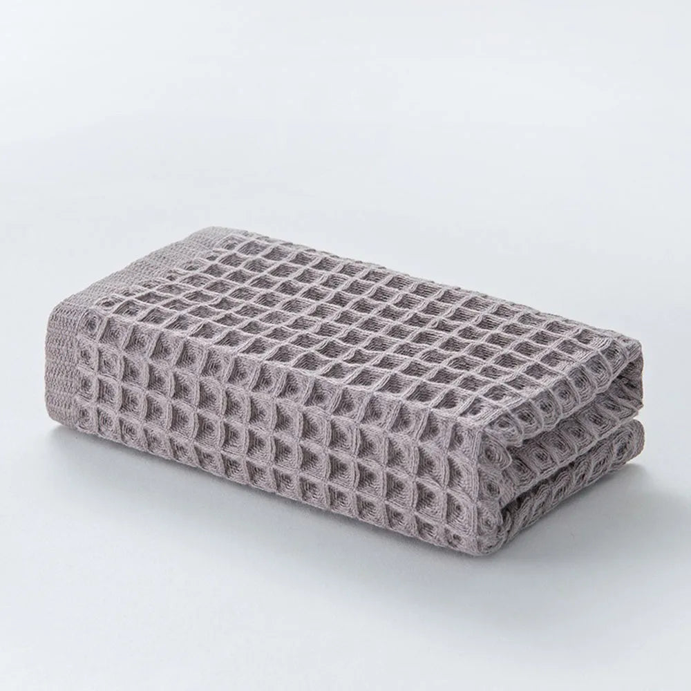 Pure Cotton Waffle Weave Towel