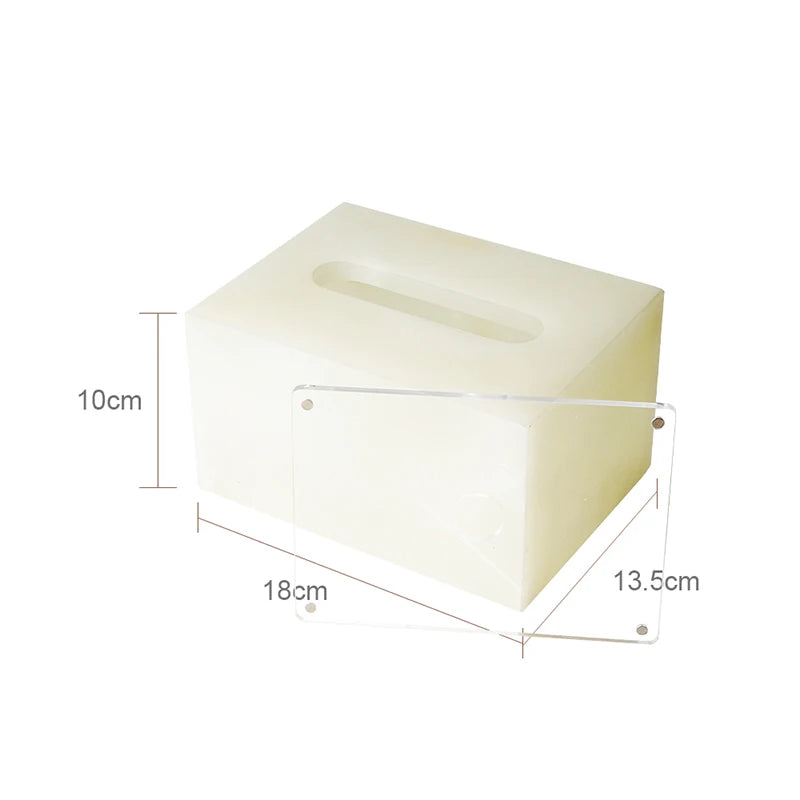 White Onyx Marble Bathroom Set