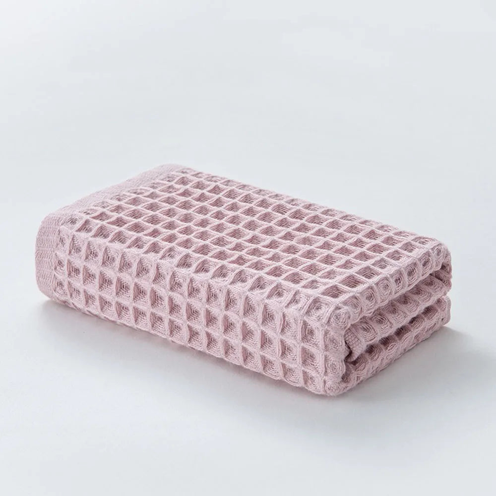 Pure Cotton Waffle Weave Towel