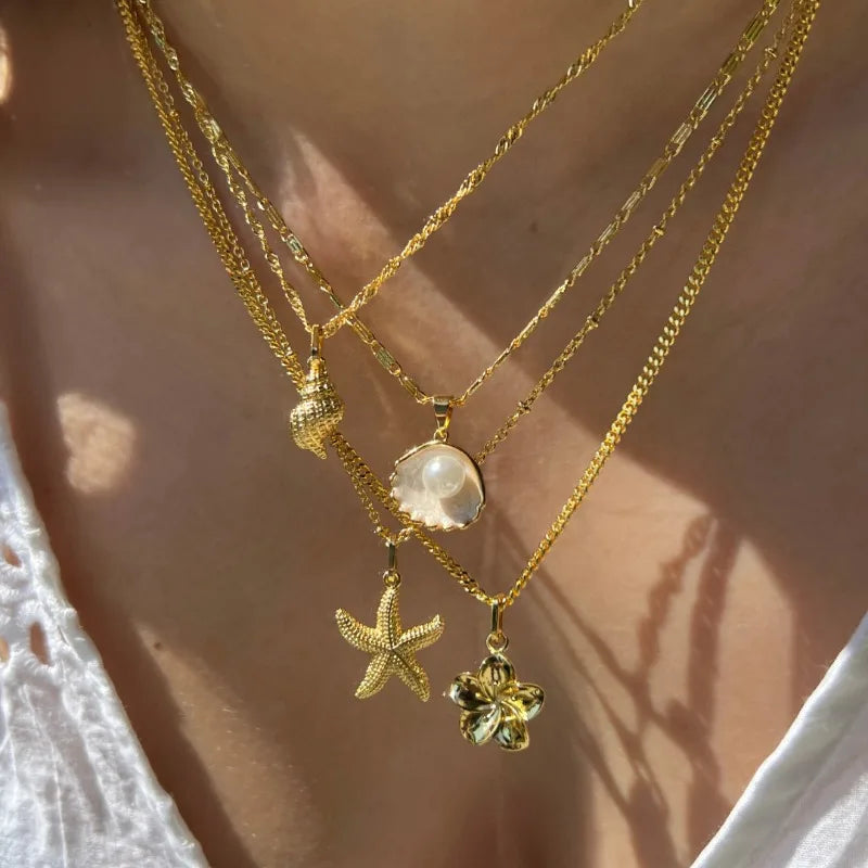 Coastal Girl Necklace Set