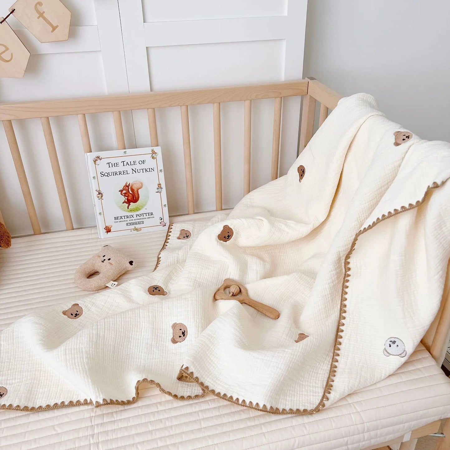 100% Cotton Gauze Baby Blanket