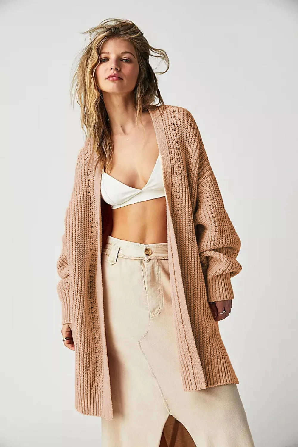 Oversized Knit Cardigan