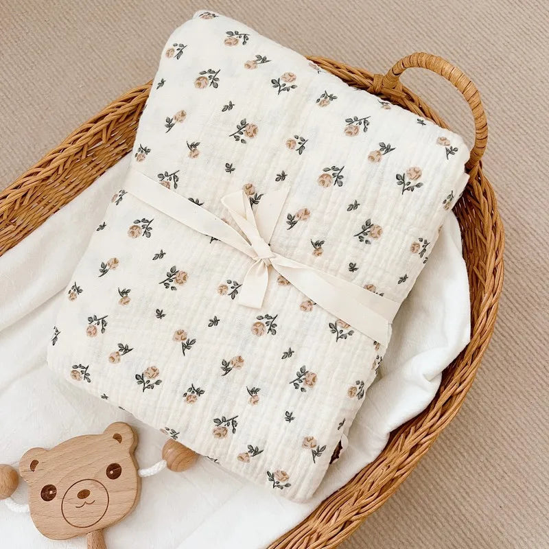 100% Cotton Gauze Baby Blanket