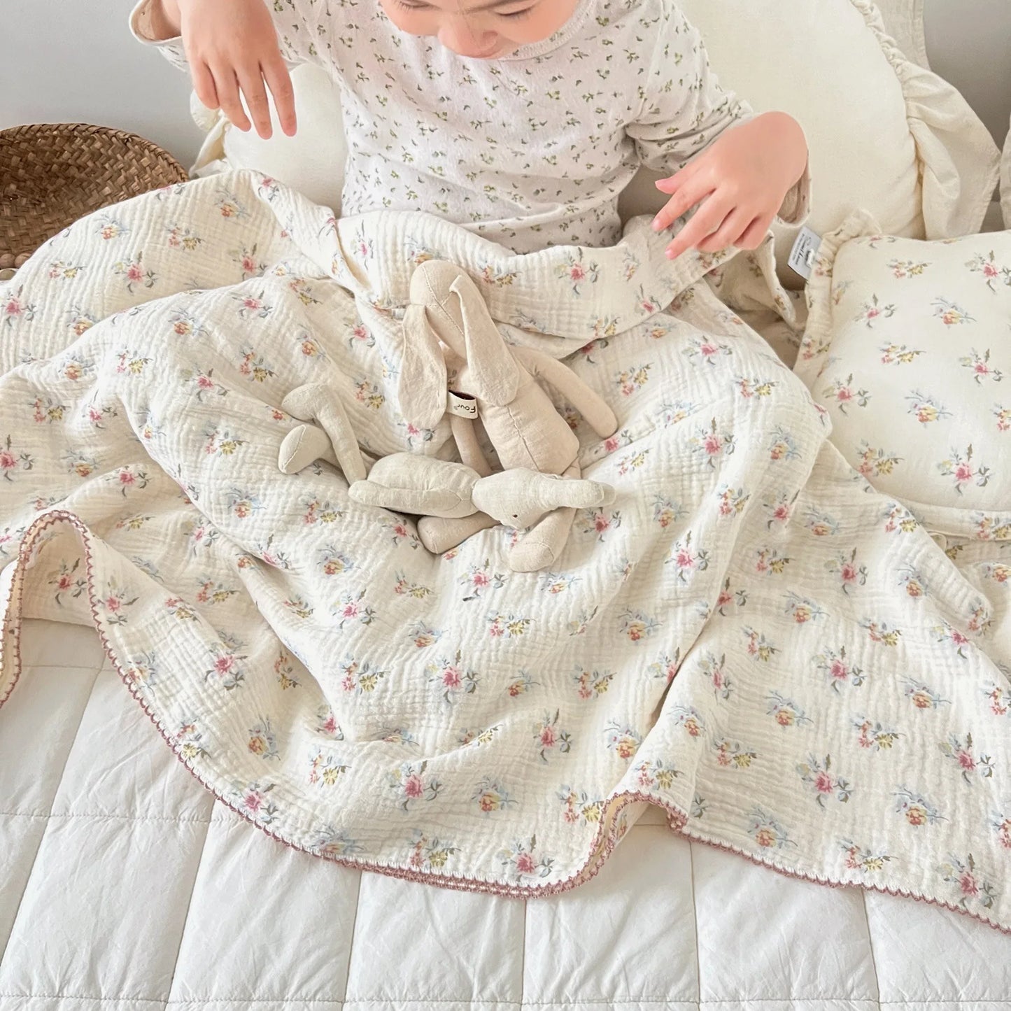 100% Cotton Gauze Baby Blanket