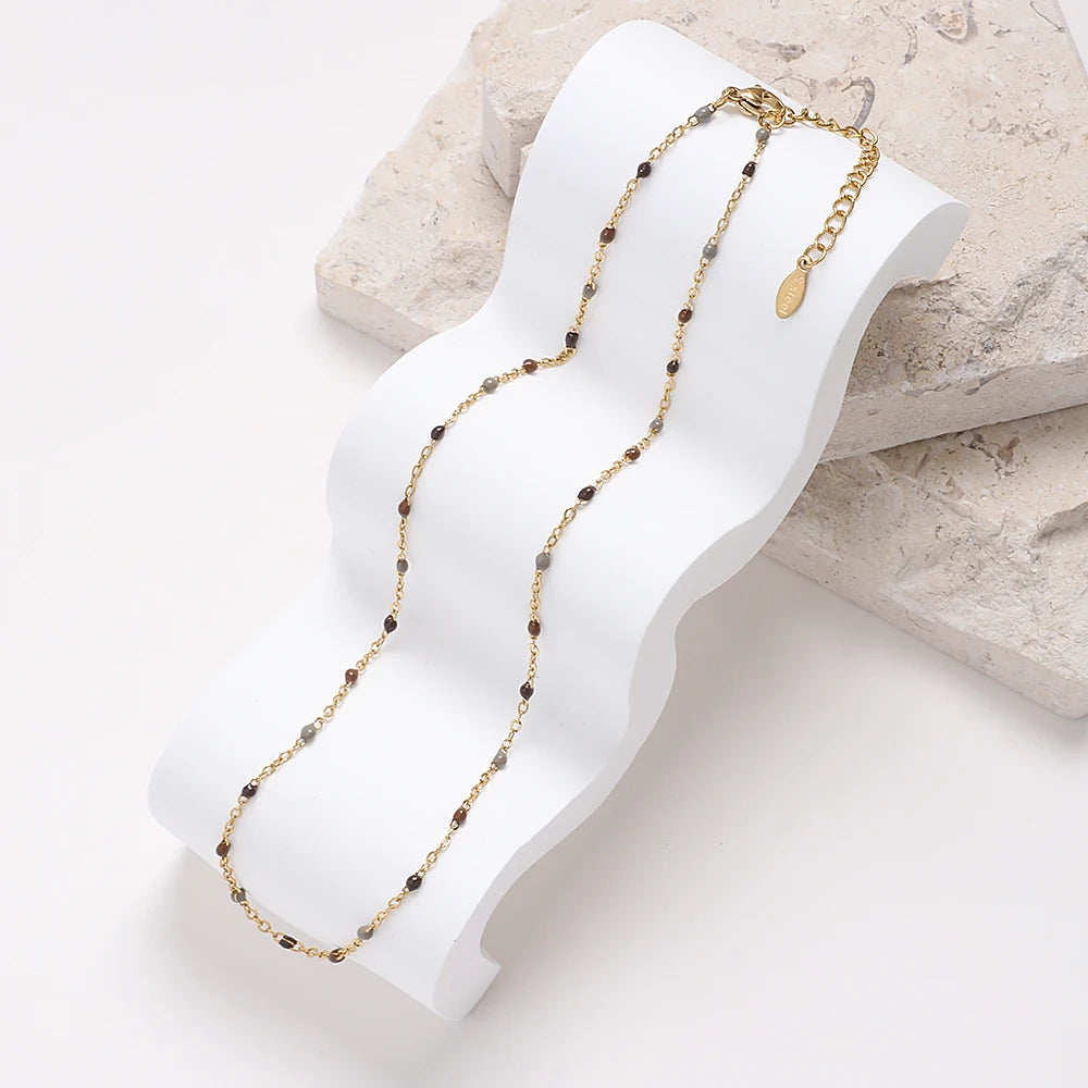 Bohemian Geometric Necklace