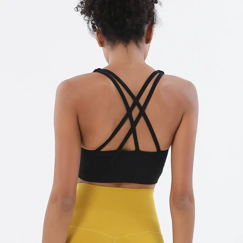 Racerback Yoga Sports Bra