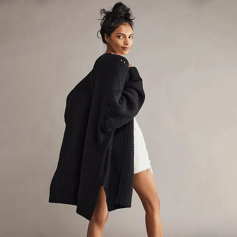 Oversized Knit Cardigan