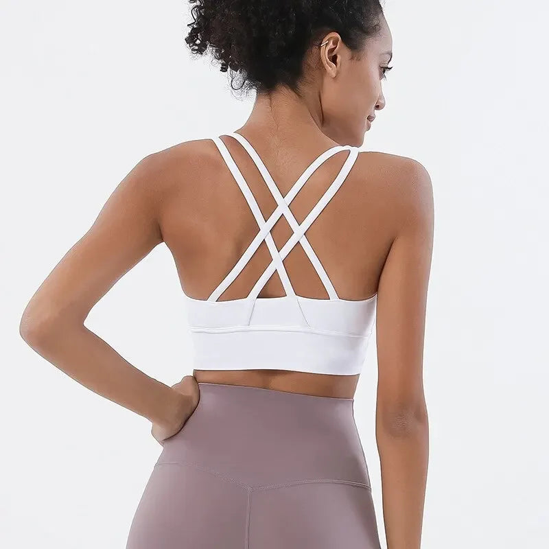 Racerback Yoga Sports Bra