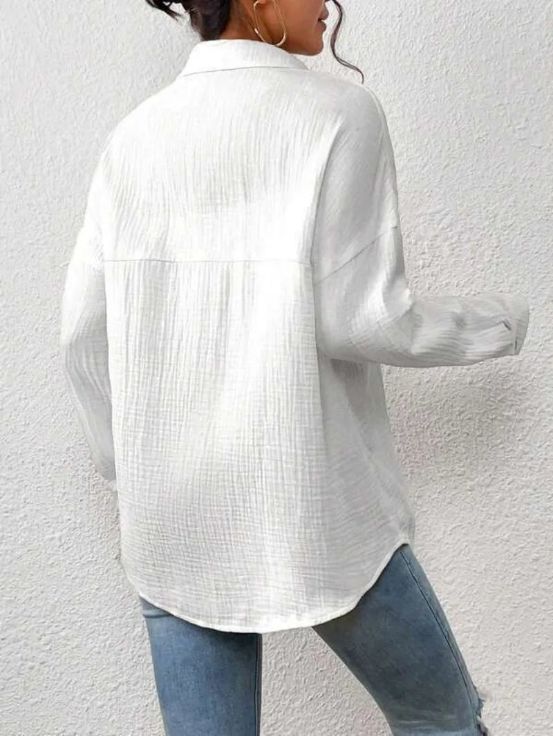 Cotton Gauze Muslin Shirt