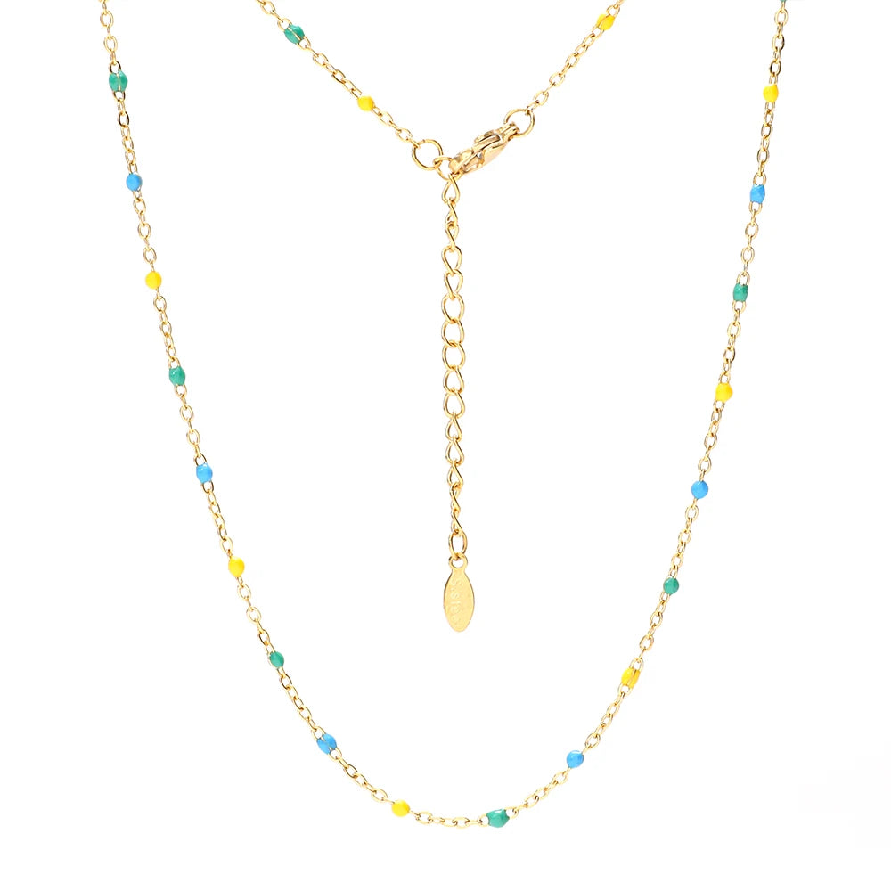 Bohemian Geometric Necklace