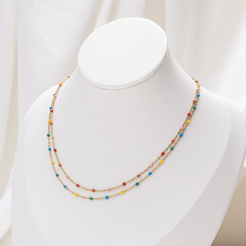 Bohemian Geometric Necklace