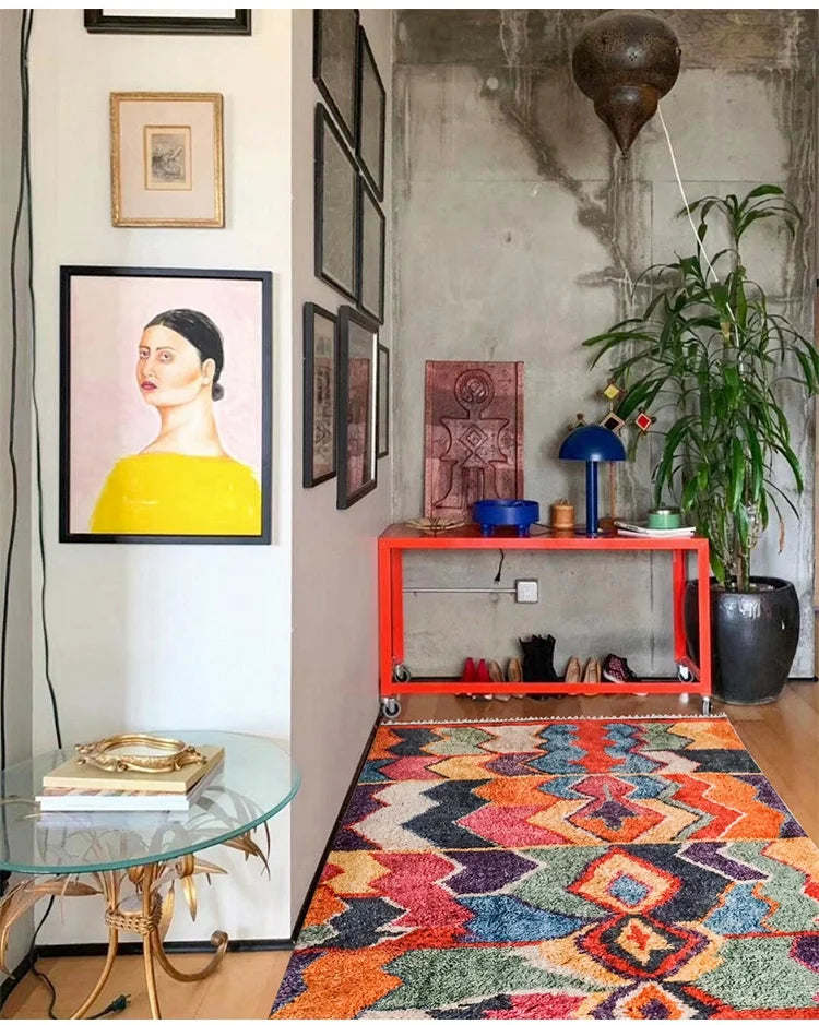 Moroccan Tassel Area Rug
